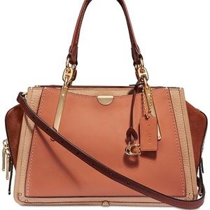 Coach Dreamer Colorblock Leather SunriseMulti/Gold